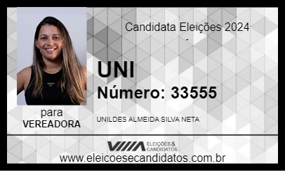 Candidato UNI 2024 - PORTO SEGURO - Eleições