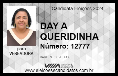 Candidato DAY A QUERIDINHA 2024 - ITAPETINGA - Eleições