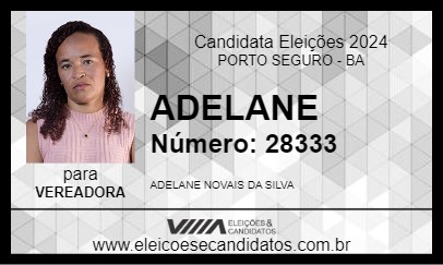 Candidato ADELANE 2024 - PORTO SEGURO - Eleições