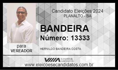 Candidato BANDEIRA 2024 - PLANALTO - Eleições