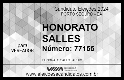 Candidato HONORATO SALLES 2024 - PORTO SEGURO - Eleições