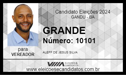 Candidato GRANDE 2024 - GANDU - Eleições