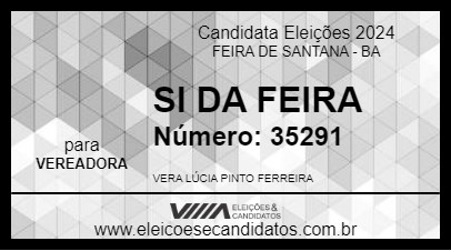 Candidato SI DA FEIRA 2024 - FEIRA DE SANTANA - Eleições