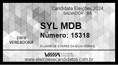 Candidato SYL MDB 2024 - SALVADOR - Eleições