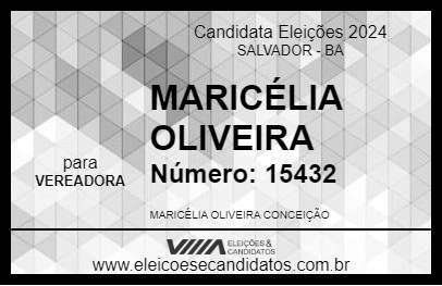 Candidato MARY DO LOTE 2024 - SALVADOR - Eleições