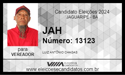 Candidato JAH 2024 - JAGUARIPE - Eleições