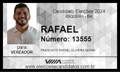 Candidato RAFAEL 2024 - IBIQUERA - Eleições