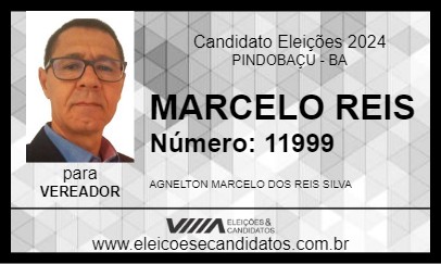 Candidato MARCELO REIS 2024 - PINDOBAÇU - Eleições