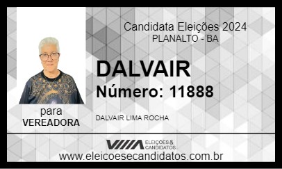 Candidato DALVAIR 2024 - PLANALTO - Eleições