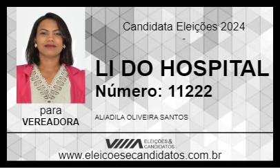 Candidato LI DO HOSPITAL 2024 - POJUCA - Eleições