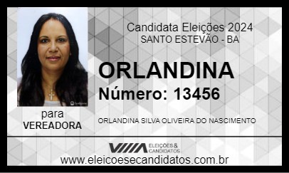 Candidato ORLANDINA 2024 - SANTO ESTEVÃO - Eleições