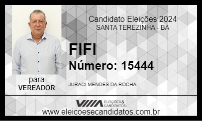 Candidato FIFI 2024 - SANTA TEREZINHA - Eleições