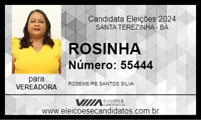 Candidato ROSINHA 2024 - SANTA TEREZINHA - Eleições