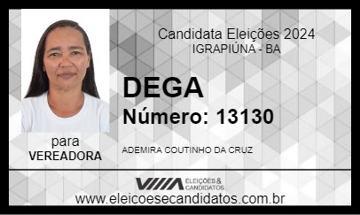 Candidato DEGA 2024 - IGRAPIÚNA - Eleições