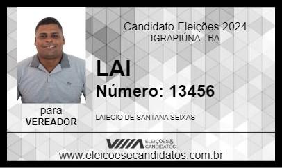 Candidato LAI 2024 - IGRAPIÚNA - Eleições