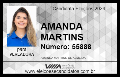 Candidato AMANDA MARTINS 2024 - EUNÁPOLIS - Eleições