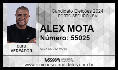 Candidato ALEX MOTA  2024 - PORTO SEGURO - Eleições