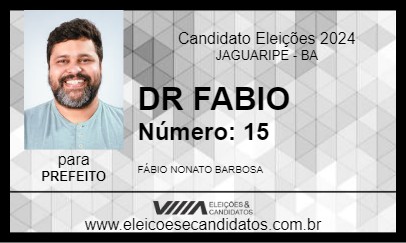 Candidato DR FABIO 2024 - JAGUARIPE - Eleições