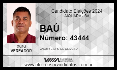 Candidato BAÚ 2024 - AIQUARA - Eleições