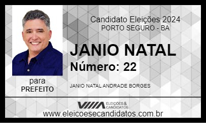 Candidato JANIO NATAL 2024 - PORTO SEGURO - Eleições