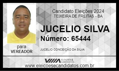 Candidato JUCELIO SILVA 2024 - TEIXEIRA DE FREITAS - Eleições