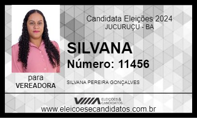 Candidato SILVANA 2024 - JUCURUÇU - Eleições