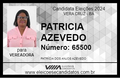 Candidato PATRICIA AZEVEDO 2024 - VERA CRUZ - Eleições