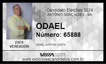 Candidato ODAEL 2024 - ANTÔNIO GONÇALVES - Eleições