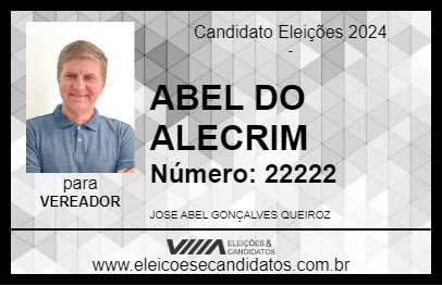 Candidato ABEL DO ALECRIM 2024 - TEOFILÂNDIA - Eleições