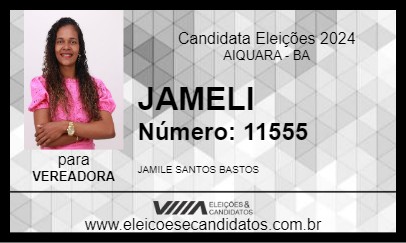 Candidato JAMILE 2024 - AIQUARA - Eleições