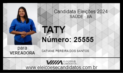 Candidato TATY 2024 - SAÚDE - Eleições