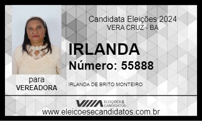 Candidato IRLANDA 2024 - VERA CRUZ - Eleições