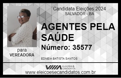 Candidato AGENTES PELA SAÚDE 2024 - SALVADOR - Eleições