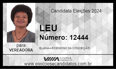 Candidato LEU 2024 - TAPEROÁ - Eleições