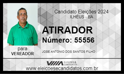 Candidato JOSÉ ANTÔNIO DA LOTAÇÃO 2024 - ILHÉUS - Eleições