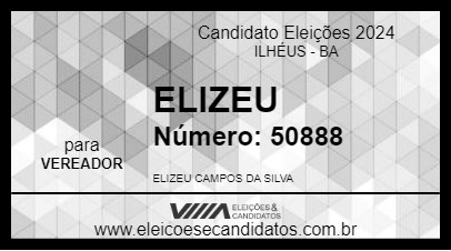 Candidato ELIZEU 2024 - ILHÉUS - Eleições