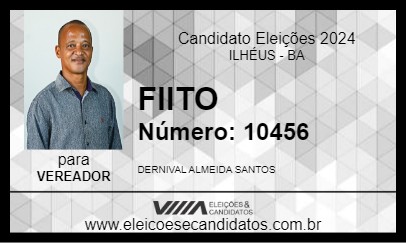 Candidato FIITO 2024 - ILHÉUS - Eleições