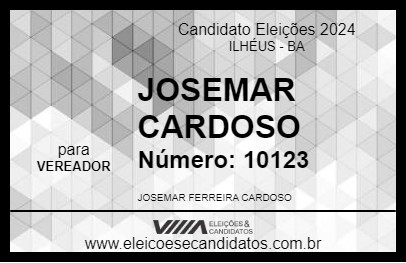 Candidato JOSEMAR CARDOSO 2024 - ILHÉUS - Eleições