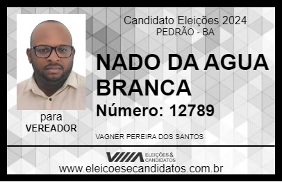 Candidato NADO DA SAÚDE 2024 - PEDRÃO - Eleições