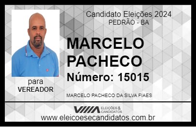 Candidato MARCELO PACHECO 2024 - PEDRÃO - Eleições