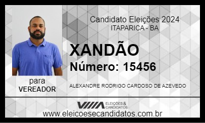 Candidato XANDÃO 2024 - ITAPARICA - Eleições