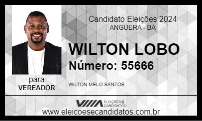 Candidato WILTON MELO 2024 - ANGUERA - Eleições