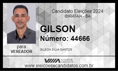 Candidato GILSON 2024 - IBIRATAIA - Eleições