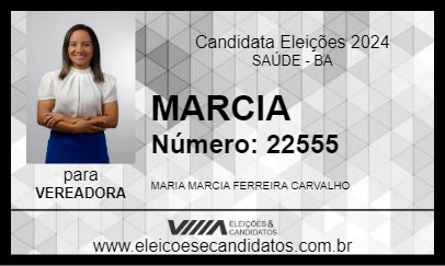 Candidato MARCIA 2024 - SAÚDE - Eleições