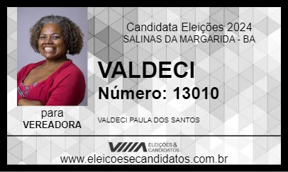 Candidato VALDECI 2024 - SALINAS DA MARGARIDA - Eleições