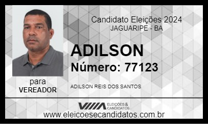 Candidato ADILSON 2024 - JAGUARIPE - Eleições