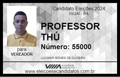 Candidato PROFESSOR THÚ 2024 - IGUAÍ - Eleições