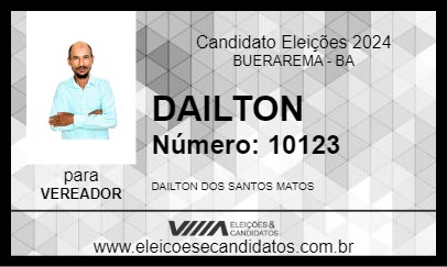 Candidato DAILTON 2024 - BUERAREMA - Eleições