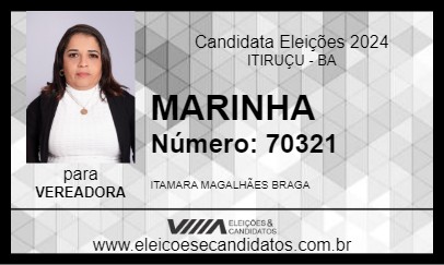 Candidato MARINHA 2024 - ITIRUÇU - Eleições