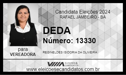 Candidato DEDA 2024 - RAFAEL JAMBEIRO - Eleições